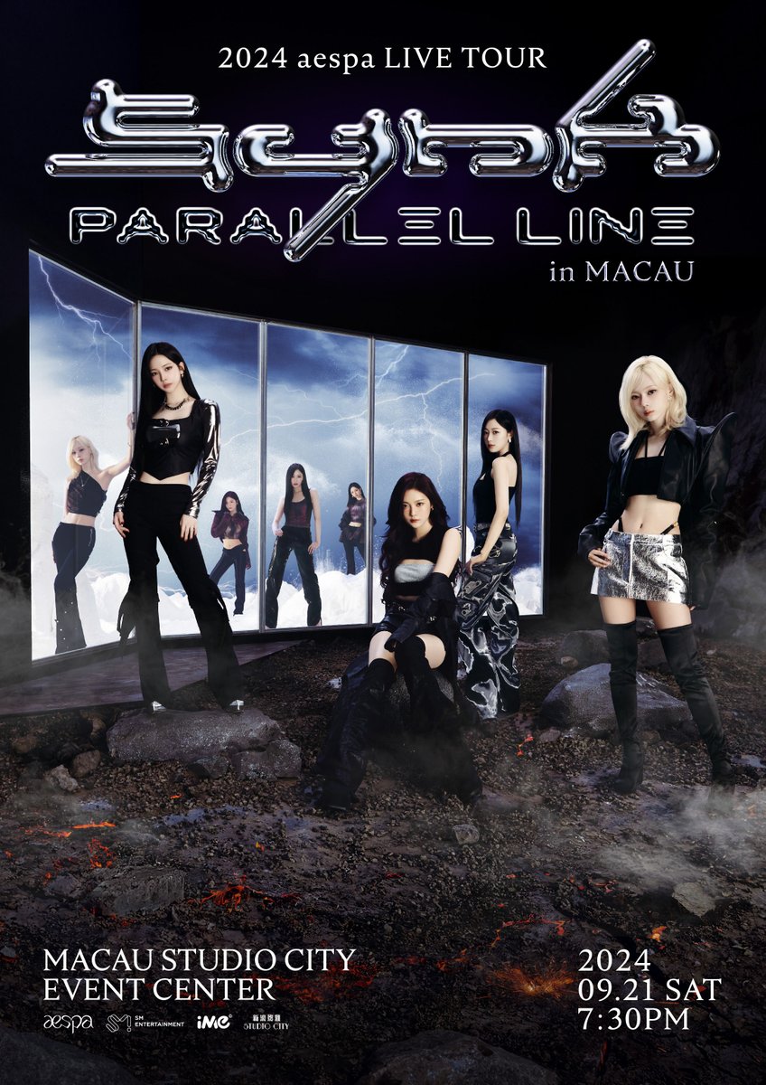 MY, Are you ready to meet aespa in this hot summer? 2024 aespa LIVE TOUR - SYNK : PARALLEL LINE in Macau is coming to Macau Studio City Event Center on September 21st, 2024 (Sat) at 7:30PM! Tell us, what preparations have you done to have fun at the concert in the comment! Stay…