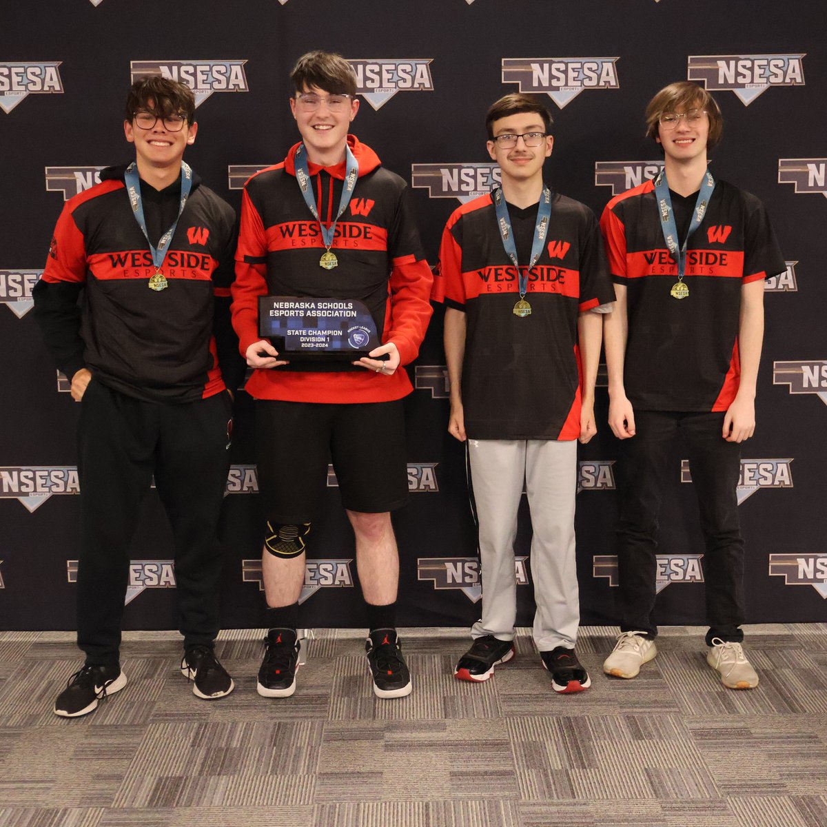 Three-peat! Westside Rocket League are the <a href="/NSeSA_esports/">Nebraska Schools eSports Association</a> State Champions for the 3rd year im a row!