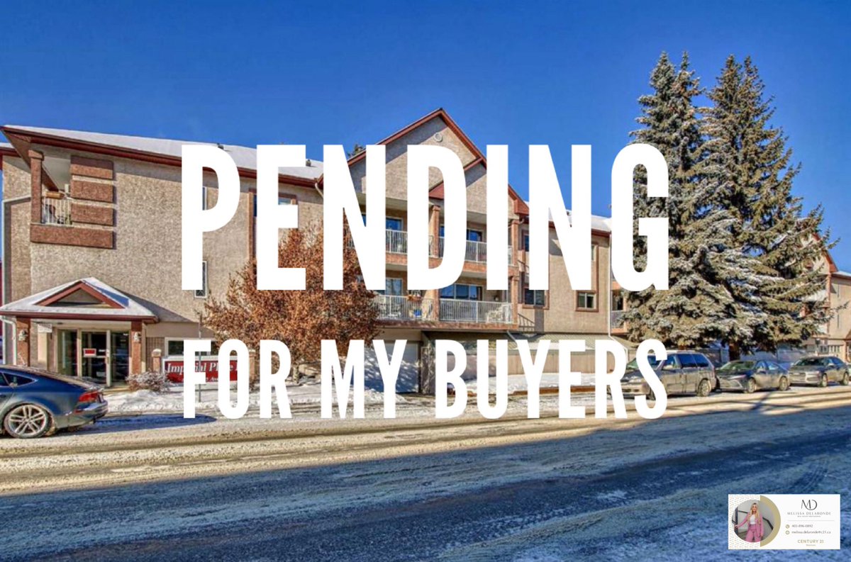 𝗣𝗘𝗡𝗗𝗜𝗡𝗚…𝗳𝗼𝗿 𝗺𝘆 𝗕𝘂𝘆𝗲𝗿𝘀! 👏

Thrilled for the opportunity to help my Saskatchewan clients find their new home in Red Deer. 🏡

#pending #realestate #buyersagent #sellingcentralalberta #meldelsells