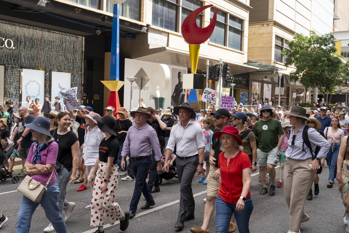 Proud to stand with so many Queenslanders who marched for justice today.