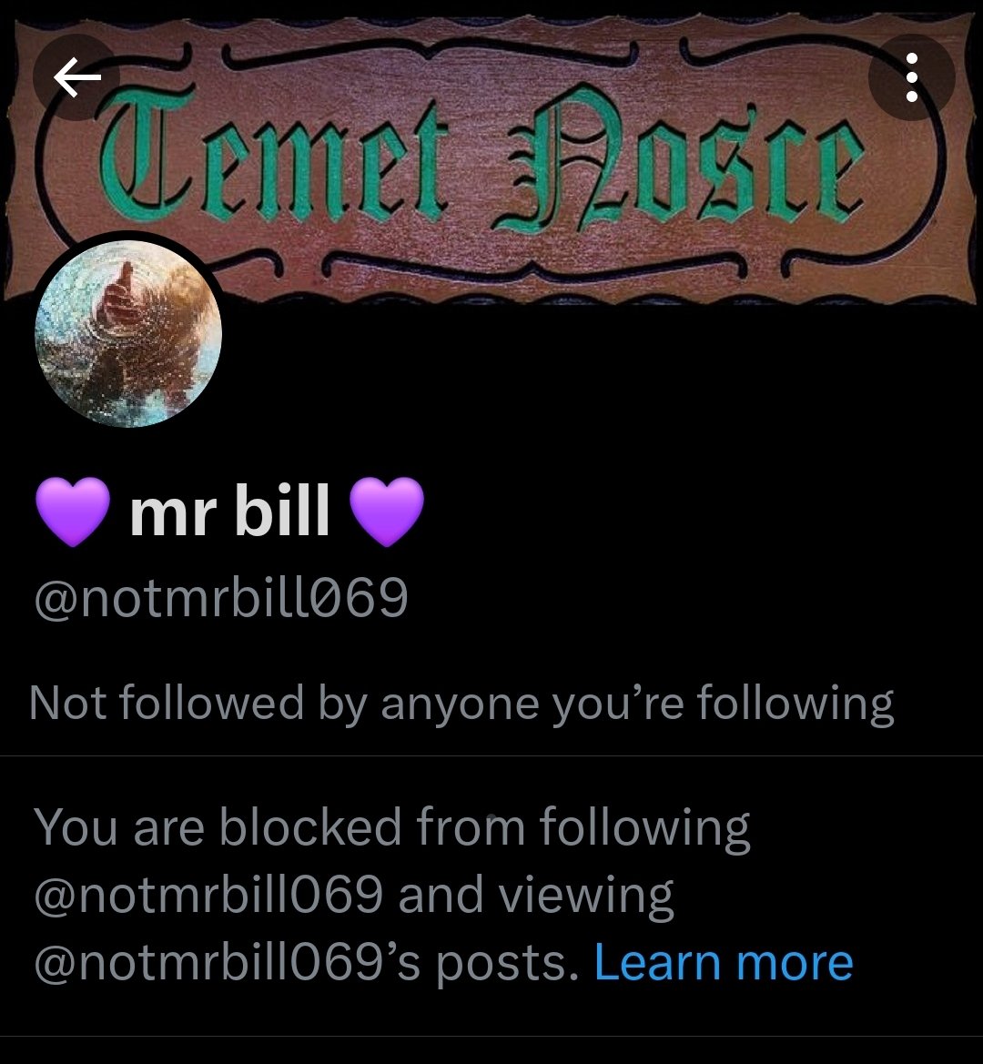 Sorry, but I'm blocked by Mr. Bill, so I can't view the posts or respond. Didn't know asking questions would get me blocked. 😓 Just want you guys to know I'm not ignoring anyone.