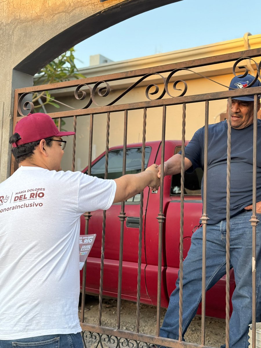 En la tarde de sábado arrancamos en el sur para impulsar el tema de discapacidad desde la Cuarta Transformación para el siguiente proyecto de nuestra futura Alcaldesa <a href="/MaDoloresRio/">María Dolores Del Río</a>. Gracias, Colonia Cuauthemoc, Adolfo de la Huerta y Y Griega. 
#PorUnHermosilloInclusivo🤟🏽