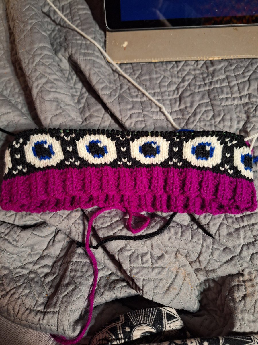 Eyeballs are done 👀

#knitting #knittingtwitter