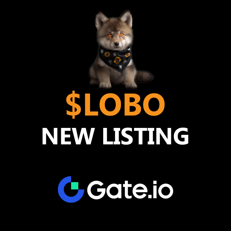 $LOBO is now officially listed on @gate_io. gate.io/trade/LOBO_USDT Wolf Pack, let's crush it! Repost to send $LOBO to the moon!