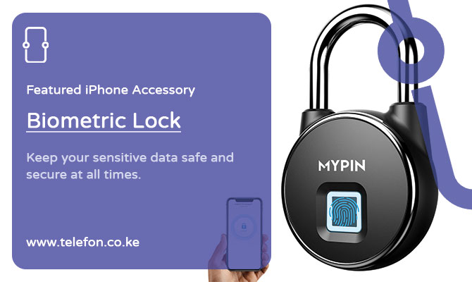 Protect your privacy with a biometric security lock for your iPhone! Keep your sensitive data safe and secure at all times. #iPhoneSecurity #TechSavvy