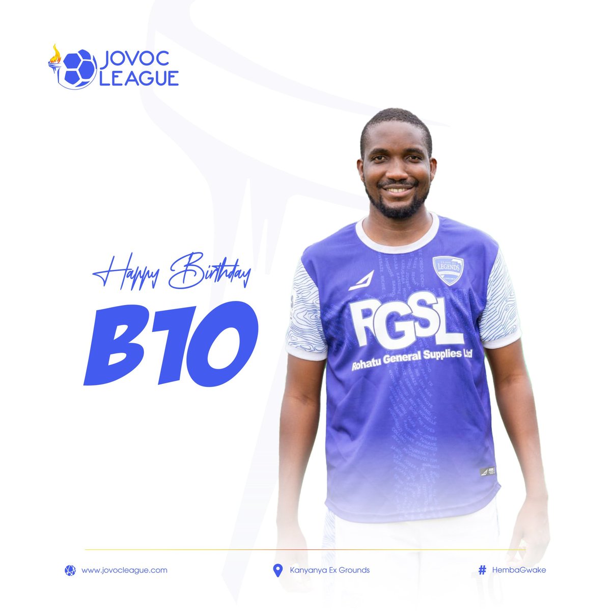 Happy birthday, B10 💙 🎂 @Buhiire