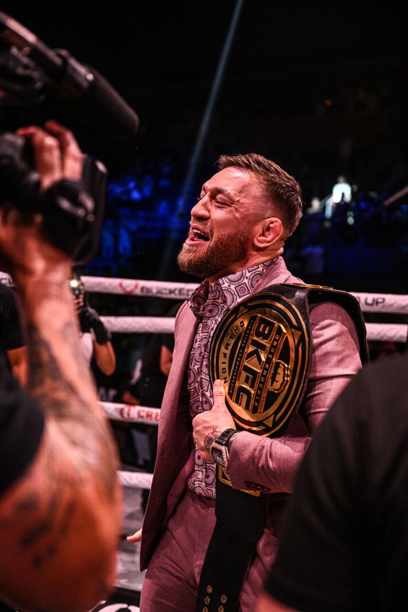 Breaking: Conor McGregor is now part owner of Bare Knuckle FC 🤝 #KnucklemaniaIV