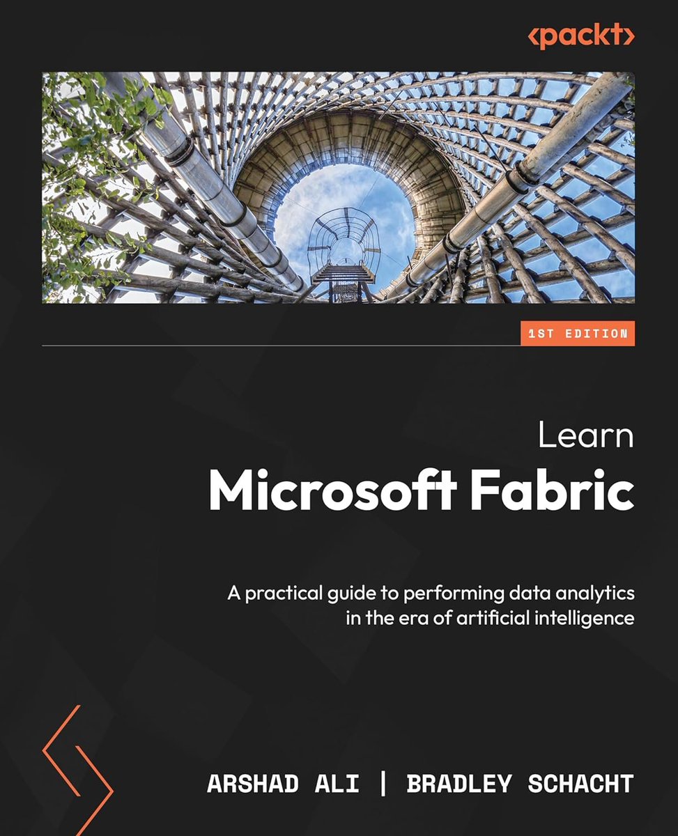 Learn Microsoft Fabric: A practical guide to performing Data #Analytics in the era of artificial intelligence: amzn.to/3UySSx0 from @PacktPublishing 
————
#AI #MachineLearning #ML #Copilot #BigData #DataScience #DataStrategy #CDO #DataScientists #DataManagement #PowerBI