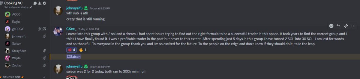 Man, this is the value we provide...