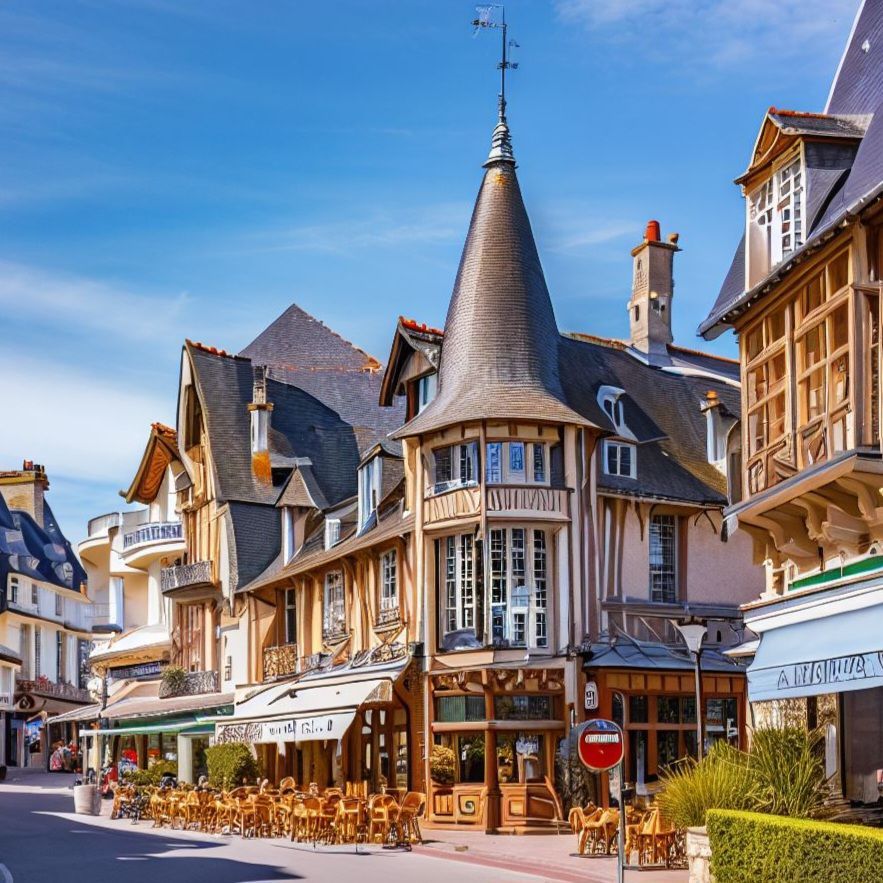 The popular resort of #Deauville in #Normandy 

 #France 🇨🇵 #travel #photo