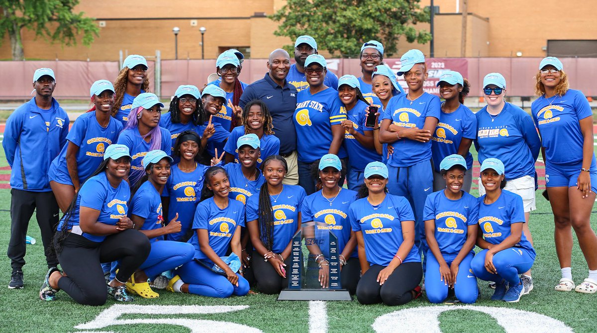 The Albany State University Lady Golden Rams led the 2024 Cricket SIAC Women's Track and Field Championship with 154 points, two first-place finishes and six top-three placements to secure the championship title Saturday. 🏆 #SIAC #SIACWTF #LeadersRiseHere Visit…