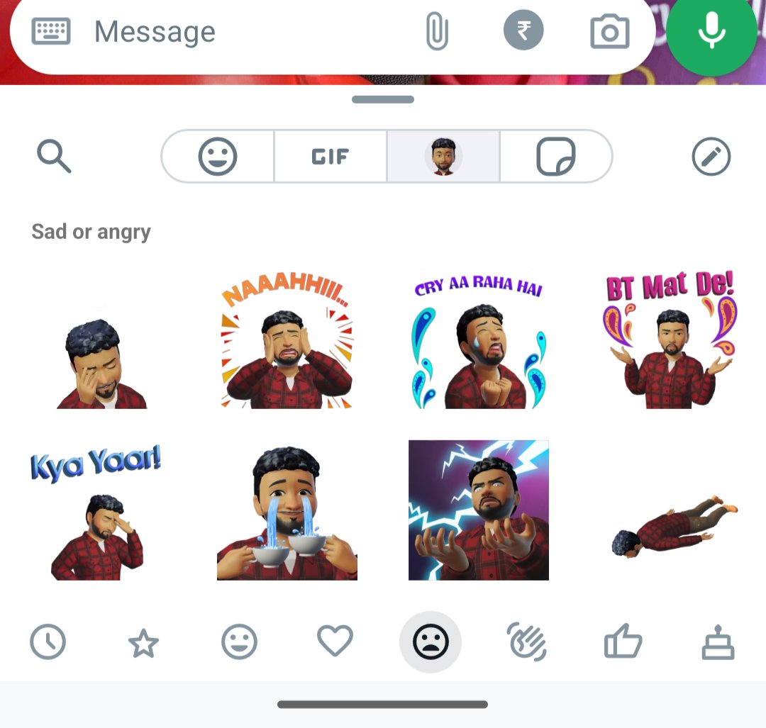 Is it @WhatsApp for india or hindhia??
Why the fuck stickers are in hindi?

How it's even useful to us from South India. 

#StopHindiImposition

@StopHindiinTN 
@StopHindi 
@StopHindi_AP_TS 
@StopHindiinAPTS