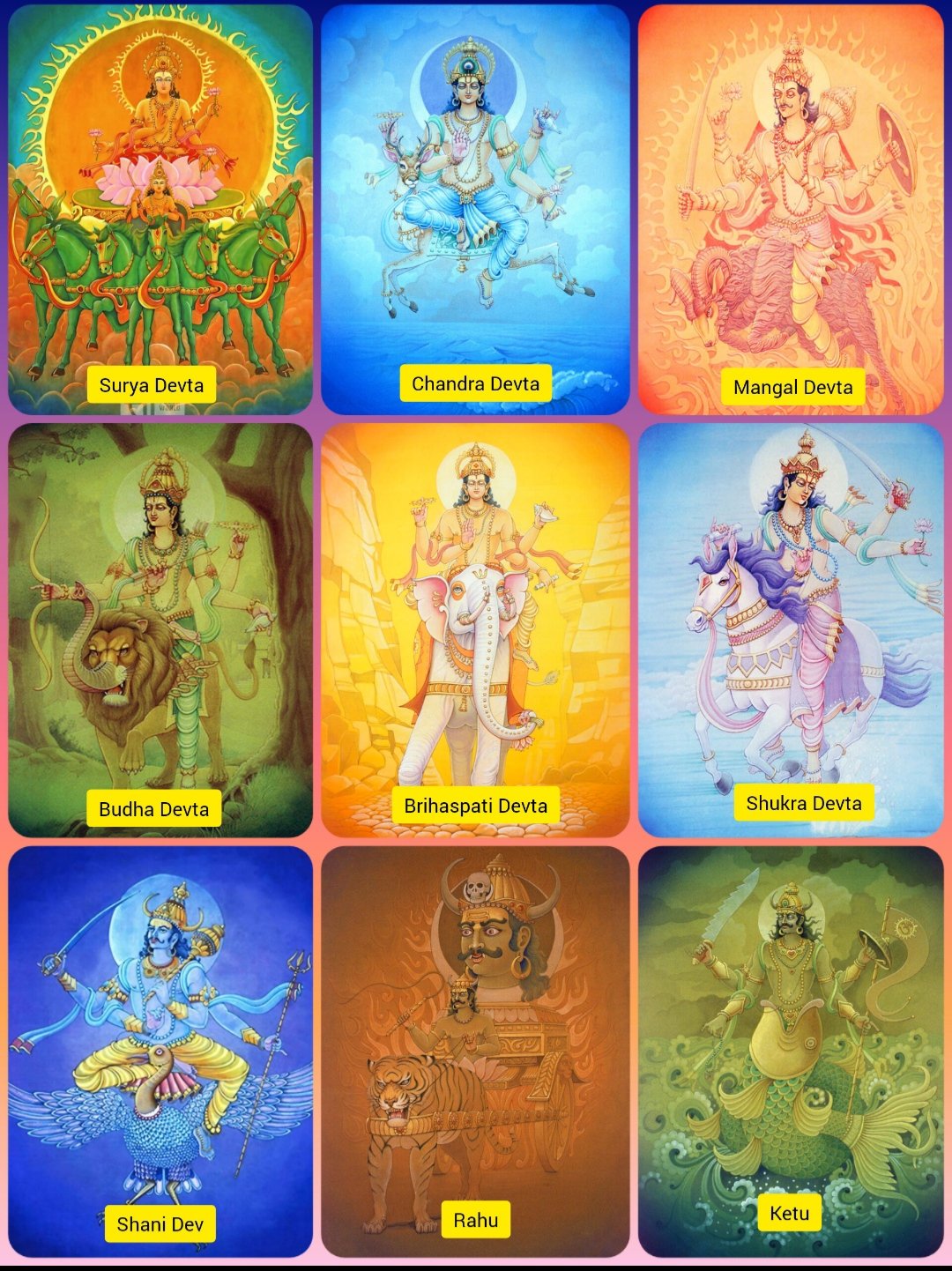 Navgrah Devta in Sanatan Dharma