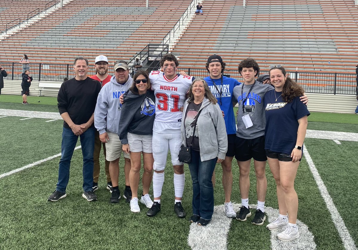 Great day at the Ohio North- South game. North wins 21-7! @Danny_Nittoli33