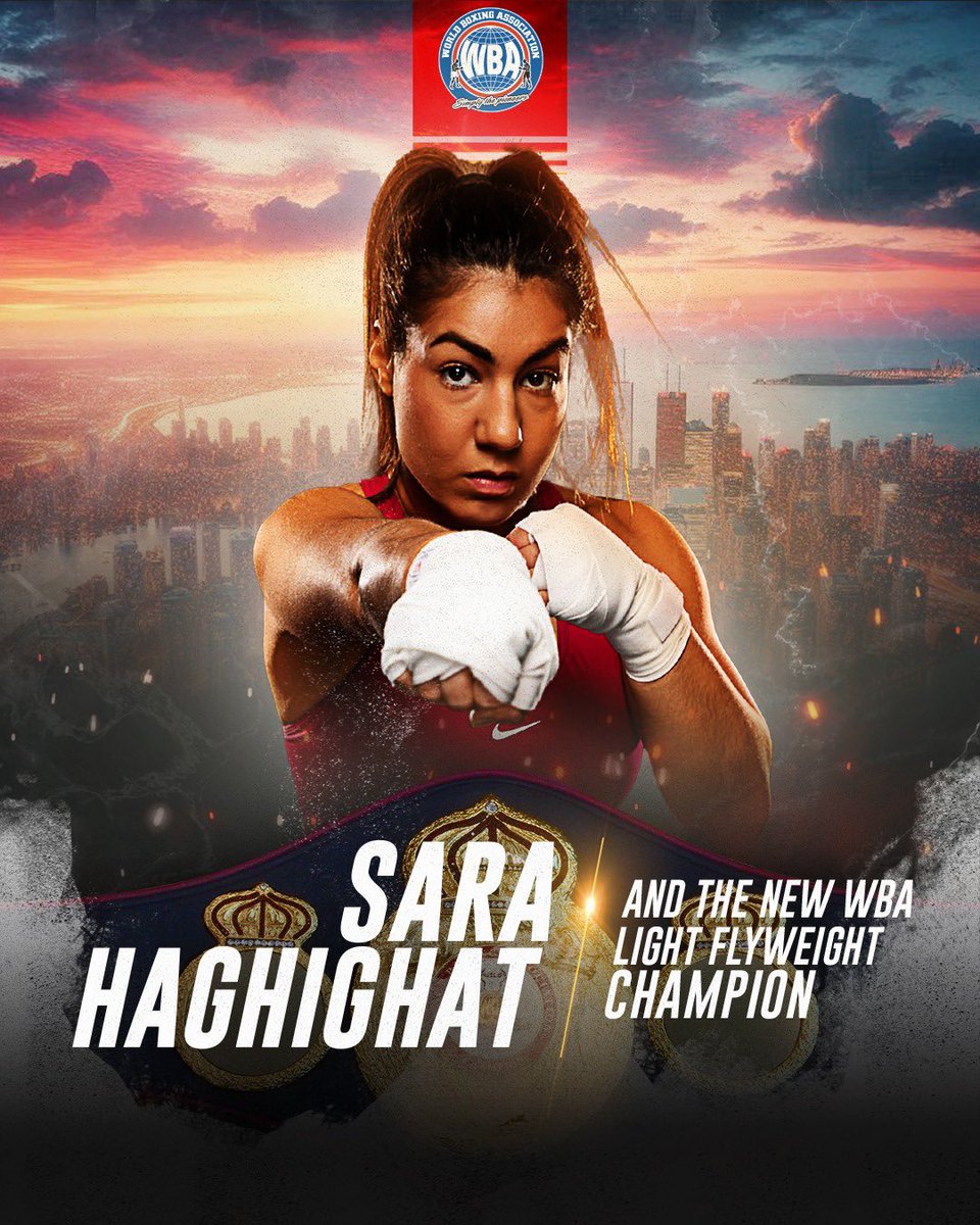 Sara Haghighat Joo beats Guadalupe Bautista by UD in Toronto 🔥 #AndTheNew WBA Light Flyweight Champion #Boxing #Boxeo #WBA #WBABoxing