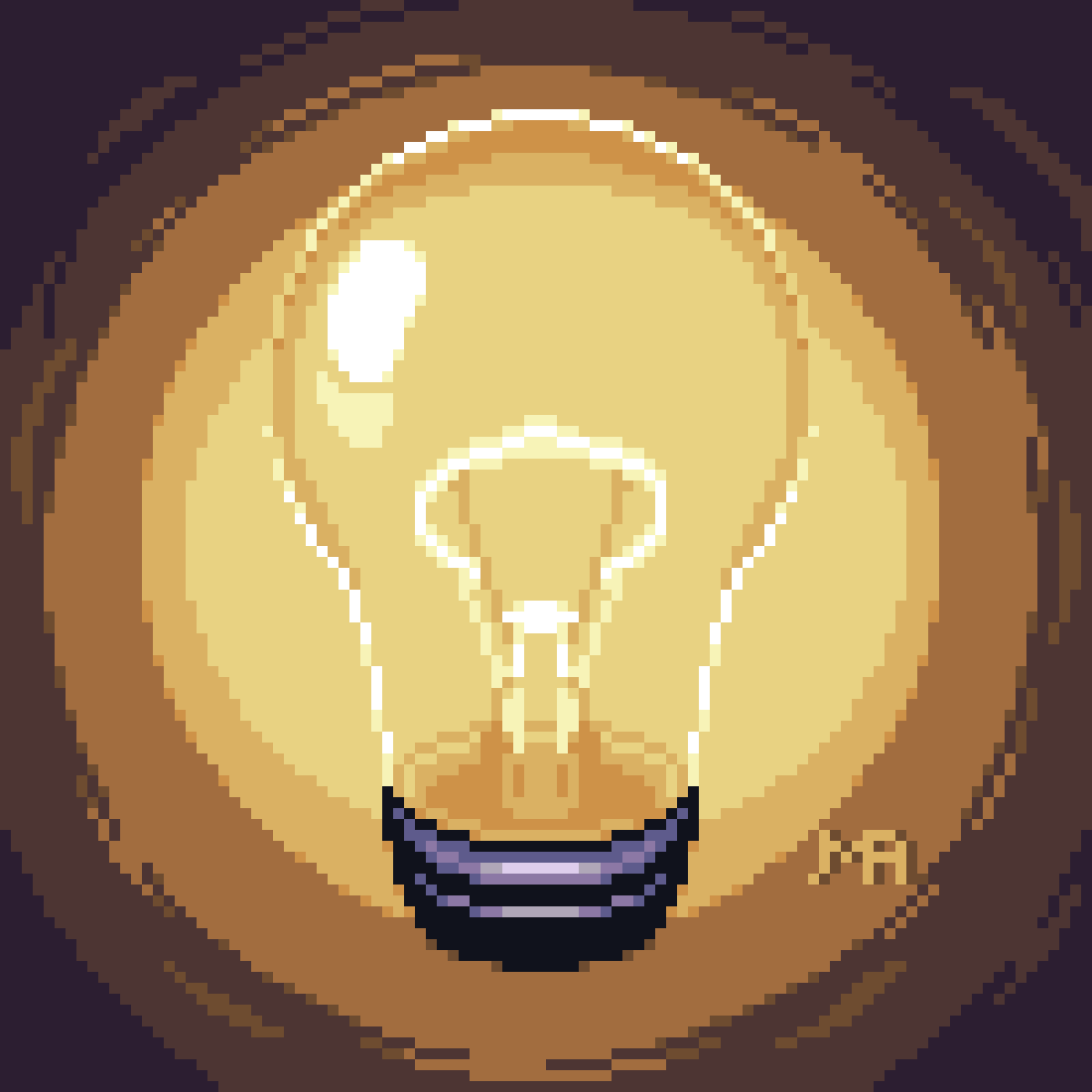 manuadvance's tweet image. a #lightbulb to illuminate in the middle of the darkness

@Pixel_Dailies #pixel_dailies #pixelart #piskel