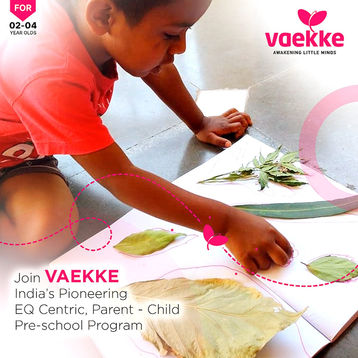 VaekkeEYFS's tweet image. PREPARING FOR KINDERGARTEN 

Vaekke EYFS is India's Pioneering EQ Centric, Parent-Child Pre-School Program that helps you prepare your Child fir Kindergarten. 

Give your Child the Vaekke advantage vaekkeeyfs.com

#DeviceFreePresschoolProgram
#PreparingForKindergarten