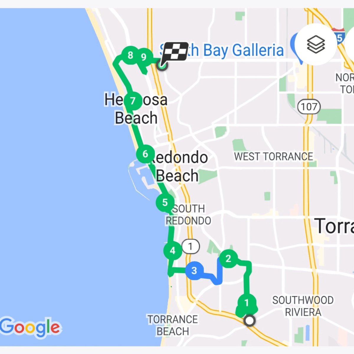A good day to walk from Torrance to Hermorsa Beach ,6 short of 10 miles plus some stair climbing. Wow! I can't believe I've completed so many miles this month. Thank you, Laura Josefina Frisby Kitagawa, for being so inspiring!! #transplantjourney #losangeles @ReyRampollaMD