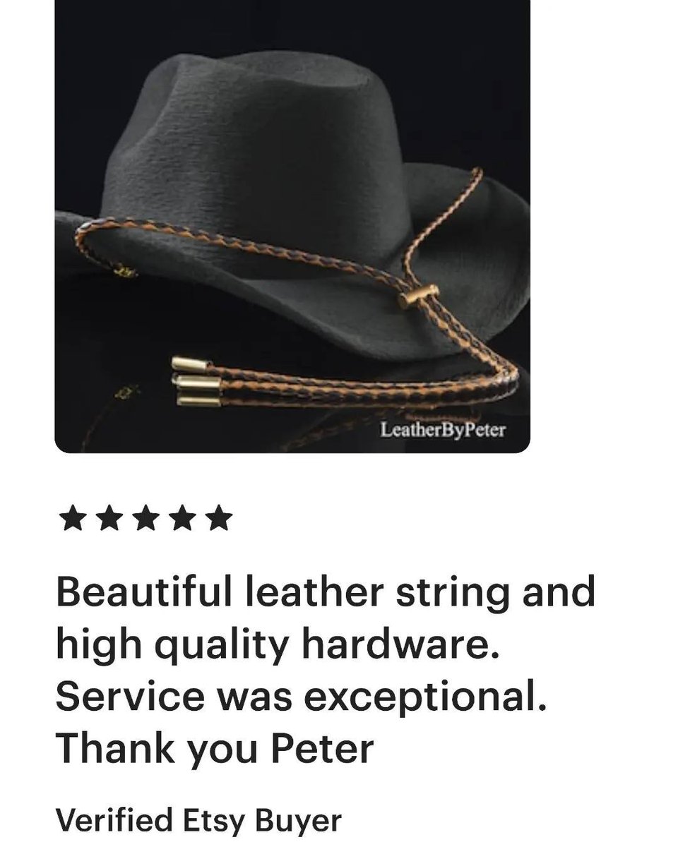 leatherbypeter.etsy.com #cowboystampedestring #chinstrap #stampedestring