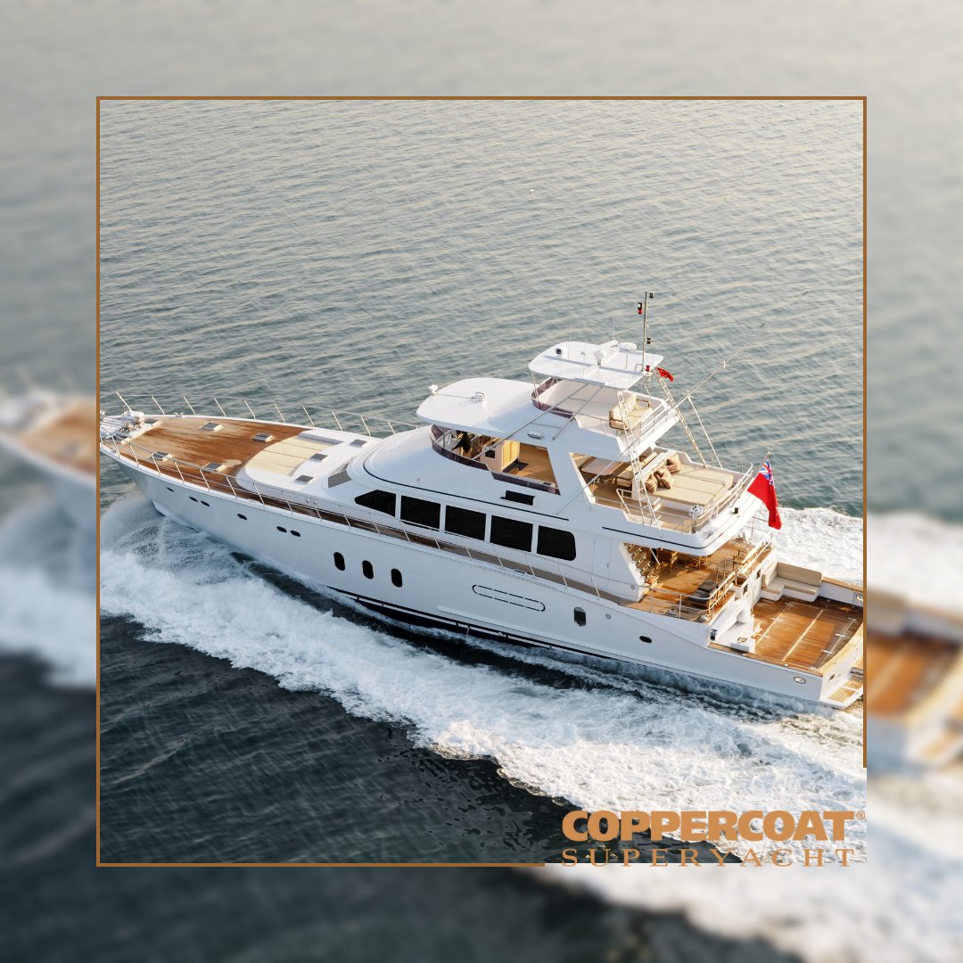 By using Coppercoat Superyacht, owners and operators repeatedly save the time and expense of the dry-docking and repainting associated with traditional anti-fouls...