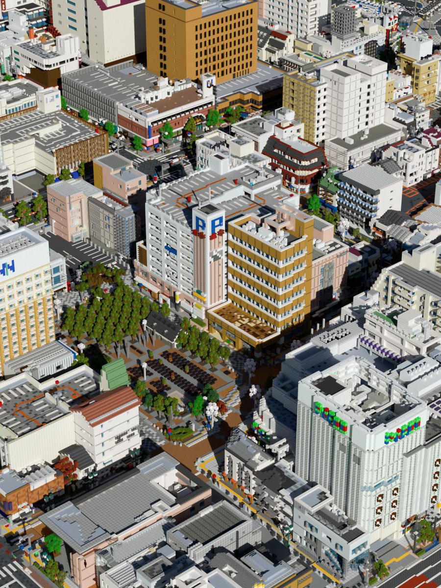 マイクラで再現する 松本市

#Minecraft
blender rendering