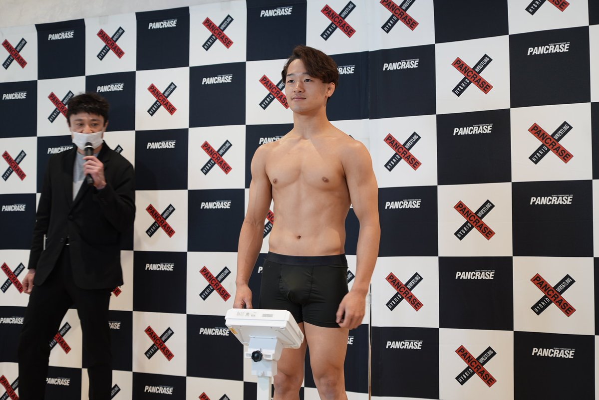 ❌PANCRASE342 前日計量結果❌ 第1試合　フライ級5分3R 田中亮祐　56.35kg 齋藤桜貴　57.15kg PANCRASE342 linktr.ee/pancrase_offic…