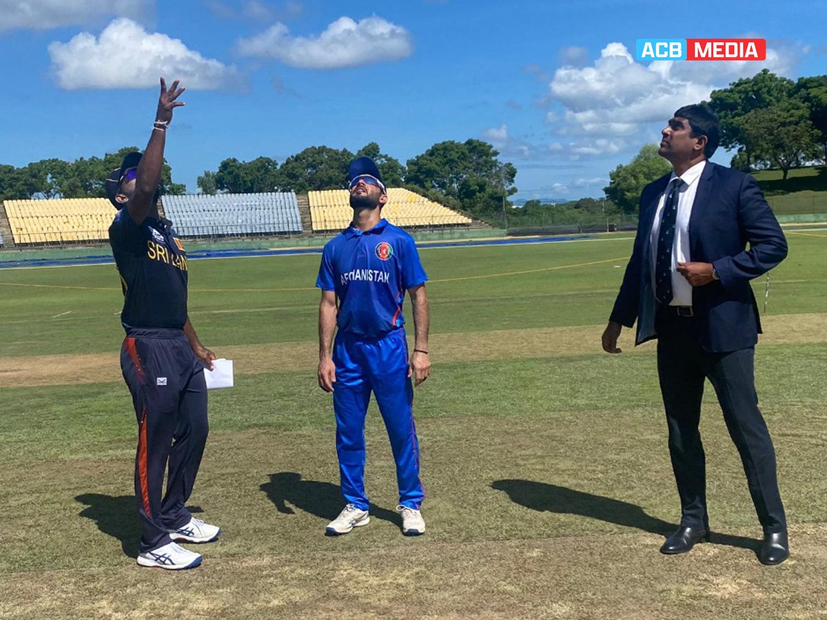 🚨 TOSS ALERT! 🚨

AfghanAbdalyan's Skipper Ikram Alikhil has won the toss and decided to field first in the 1st OD match against Sri Lanka A. 👍

#AfghanAbdalyan | #SLvAFG