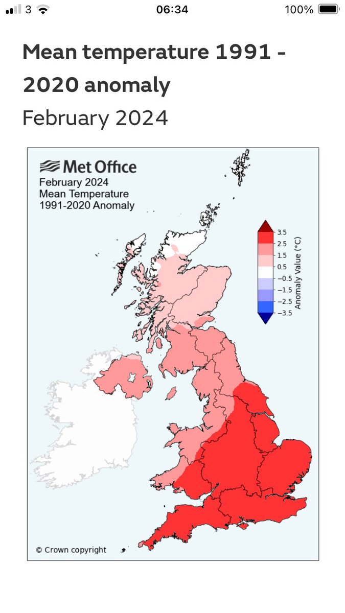 Remember Alchemy in 2007? Brown rust ran riot following a winter/spring that was 2-4 degrees above average. Crusoe in Cambridgeshire this week - its early for Brown rust, but no surprise - Oct, Dec, Feb and March all unseasonably mild. @ADASGroup @ADASBoxworth