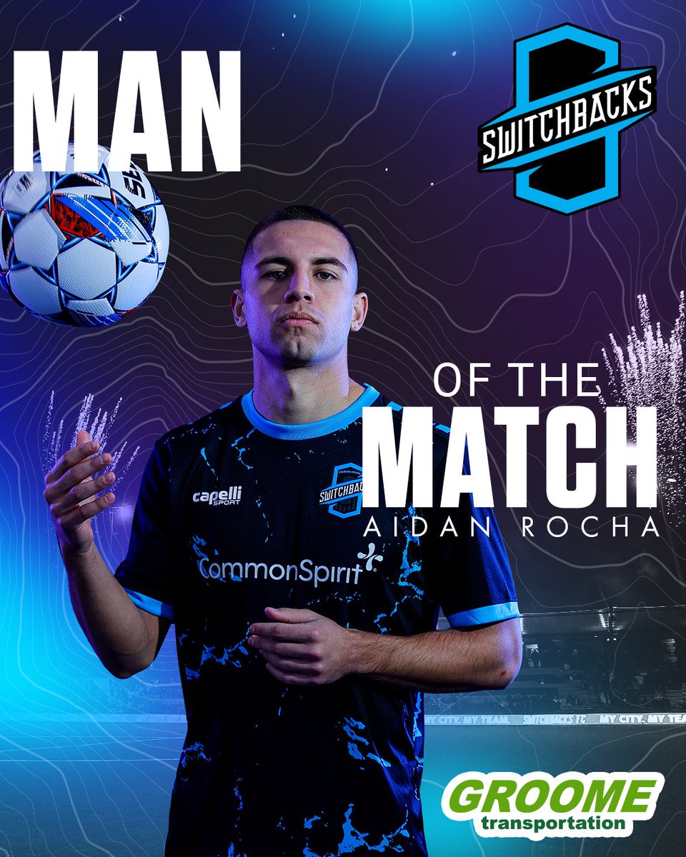 Tonight's Man of the Match goes to Aidan Rocha! 

#forthesprings #switchbacksfc