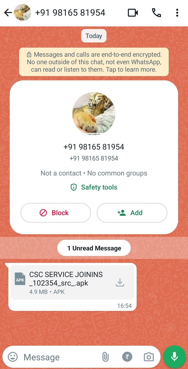 Rajat Panda (@pandarajath) on Twitter photo It is crucial to be cautious when clicking or downloading #APK files from unknown resources to protect your device from potential #Malware or Security Risks. <a href="/Cyberdost/">CyberDost I4C</a> #phishingscam <a href="/CyberCrimeshyd/">Cyber Crimes PS Hyd City Police</a> <a href="/Shikhagoel_IPS/">Shikha Goel, IPS</a> #cybercrime #hacking <a href="/SBICard_Connect/">SBI Card</a> <a href="/Airtel_Presence/">Airtel Cares</a> It is crucial to be cautious when clicking or downloading #APK files from unknown resources to protect your device from potential #Malware or Security Risks. <a href="/Cyberdost/">CyberDost I4C</a> #phishingscam <a href="/CyberCrimeshyd/">Cyber Crimes PS Hyd City Police</a> <a href="/Shikhagoel_IPS/">Shikha Goel, IPS</a> #cybercrime #hacking <a href="/SBICard_Connect/">SBI Card</a> <a href="/Airtel_Presence/">Airtel Cares</a>
