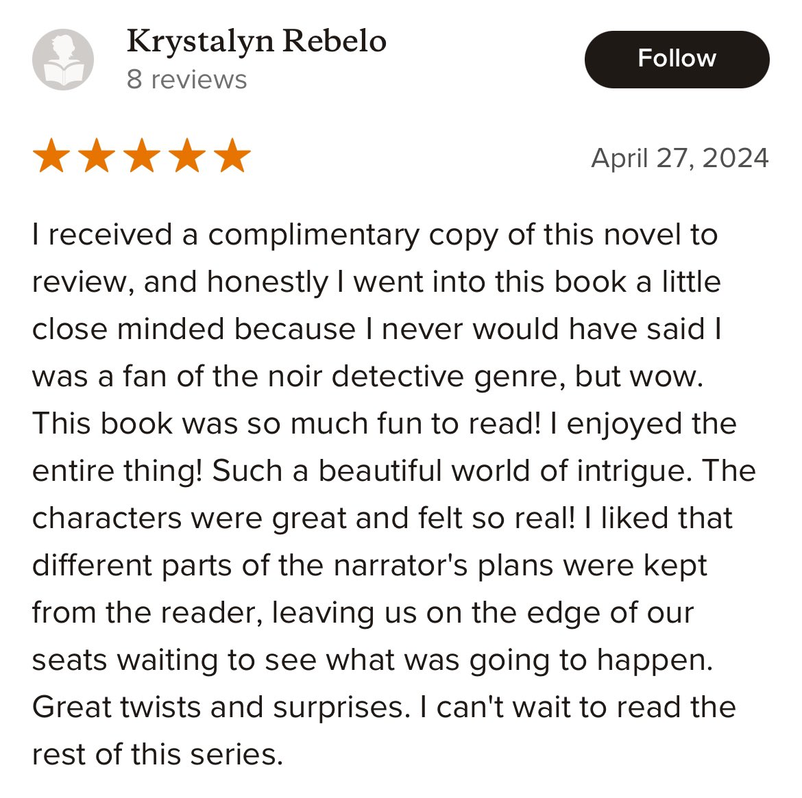 “This book was so much fun to read! I enjoyed the entire thing!” Very cool review of A Troll Walks into a Bar from a new reader who got more than she was expecting—I appreciate it! amazon.com/dp/B081LVHHLF