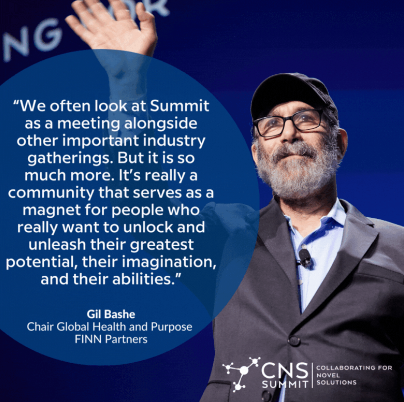 .@CNSSummit is unique with conversations that leave a lasting impression on my soul. First-time attendees are always welcome and feel at home immediately!

#health #lifescience #healthinnovation #healthinformation #drugdevelopment