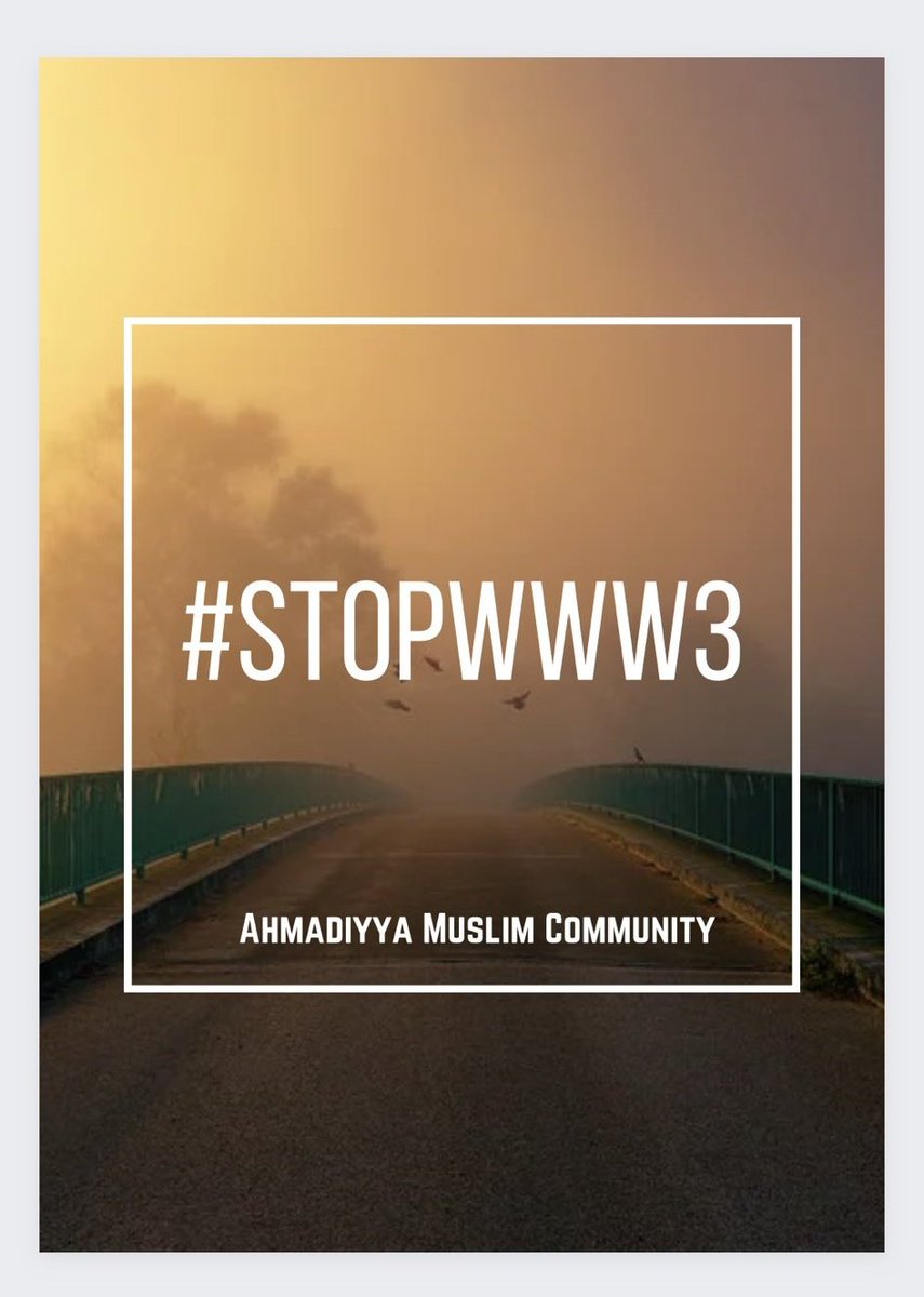 #StopWWW3 Let’s say No, to hostilities, violence and war Yes, to Justice,Harmony and peace