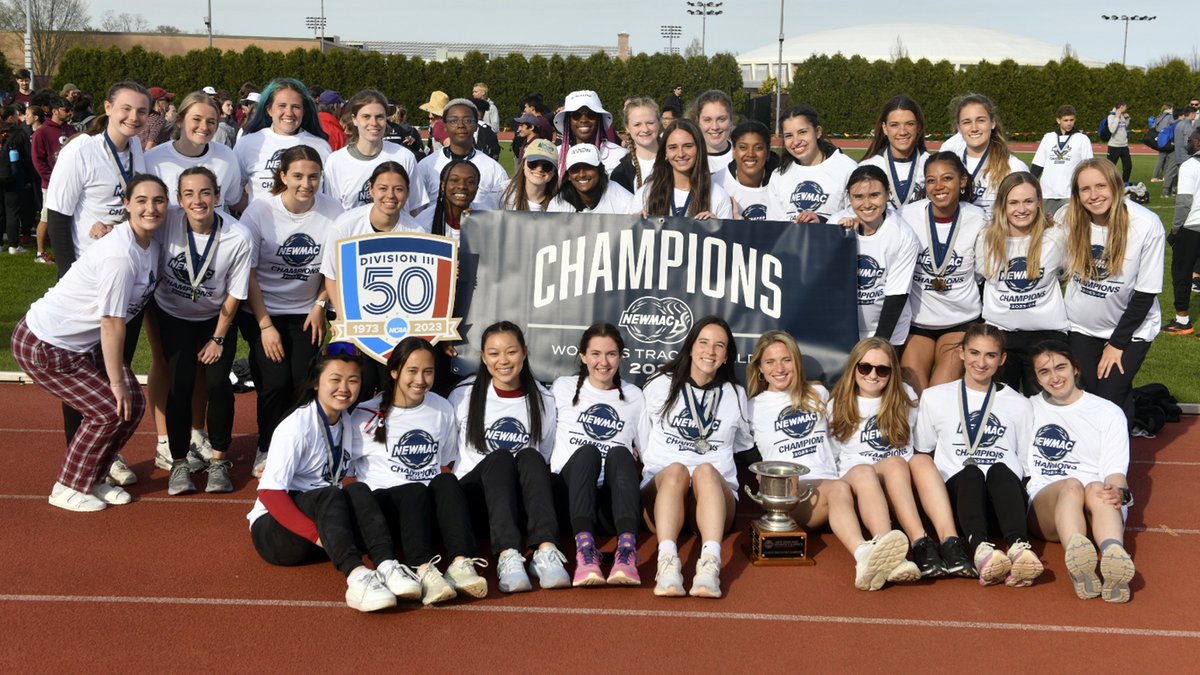 Congrats to women's @MITTFXC for winning the program's 15th @NEWMACsports Championship! #RollTech --> Full Story: tinyurl.com/ye25szkp