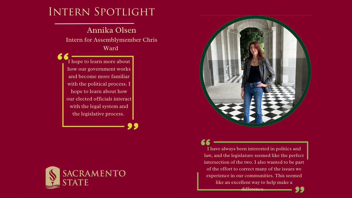 Our spotlight today is on Annika Olsen! We couldn’t be more excited to welcome a new cohort every Spring and encourage students to participate! Thank you for all your hard work Annika!