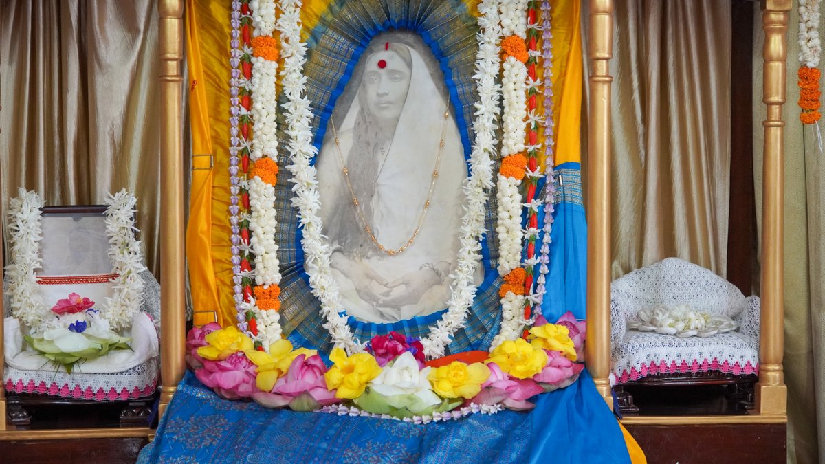 Sri Sarada Devi at Belur Math, 28 April 2024. #belurmath