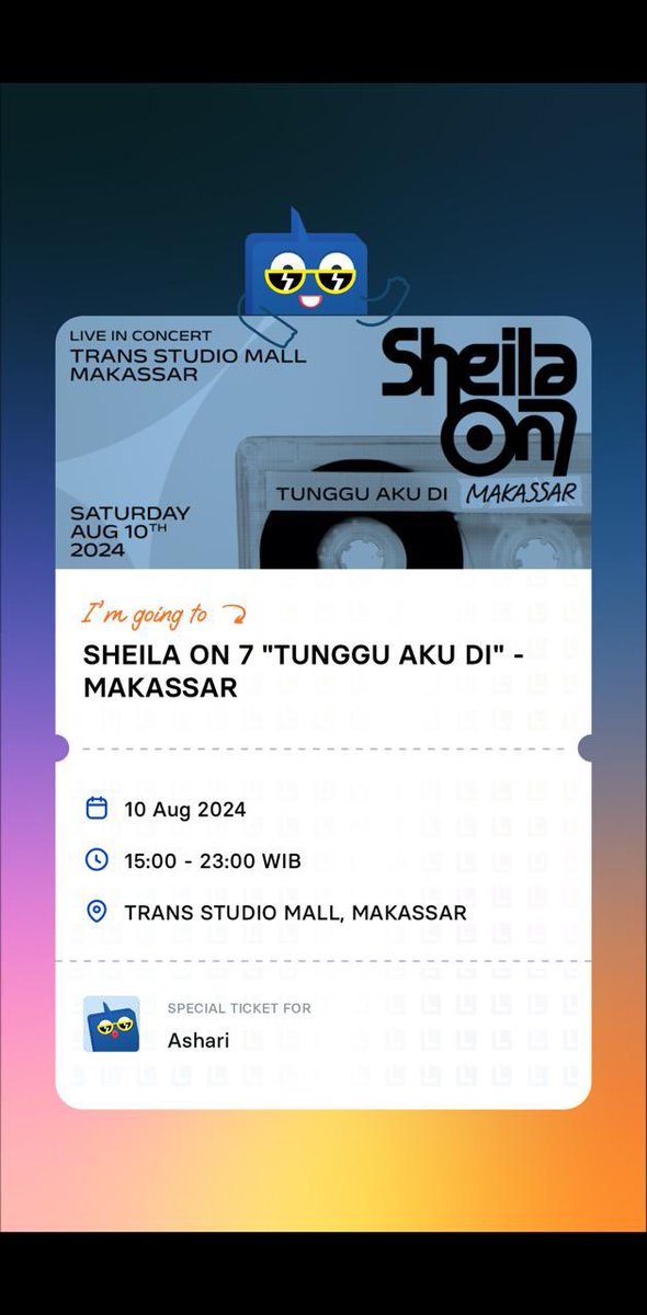 Padahal acaranya masih agustus, lumayan tuh klo duitnya di-invest 3 bulan