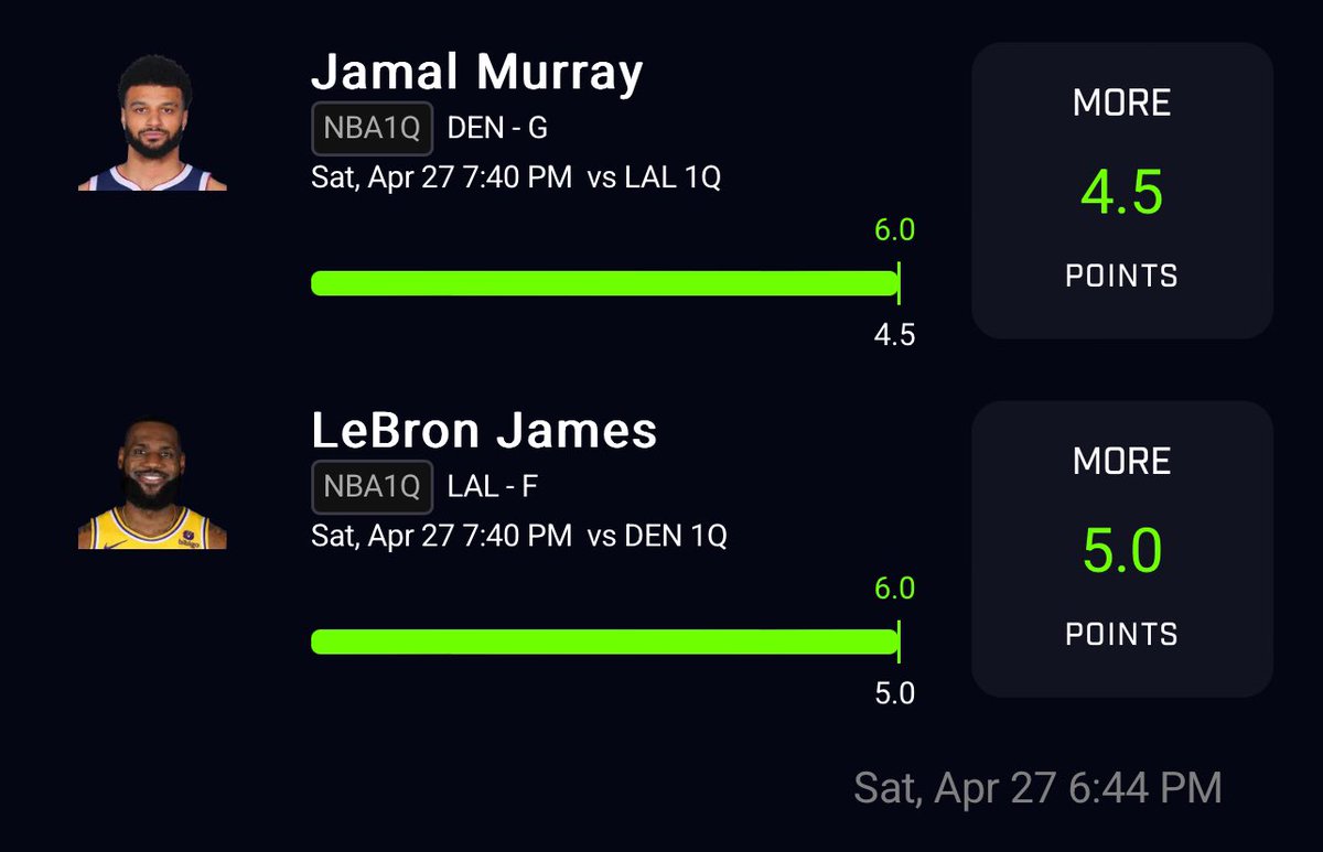 LetsGoBeezo's tweet photo. All 3 Of My Picks Was Decent For The Day #Prizepick https://t.co/puBdQm39wI