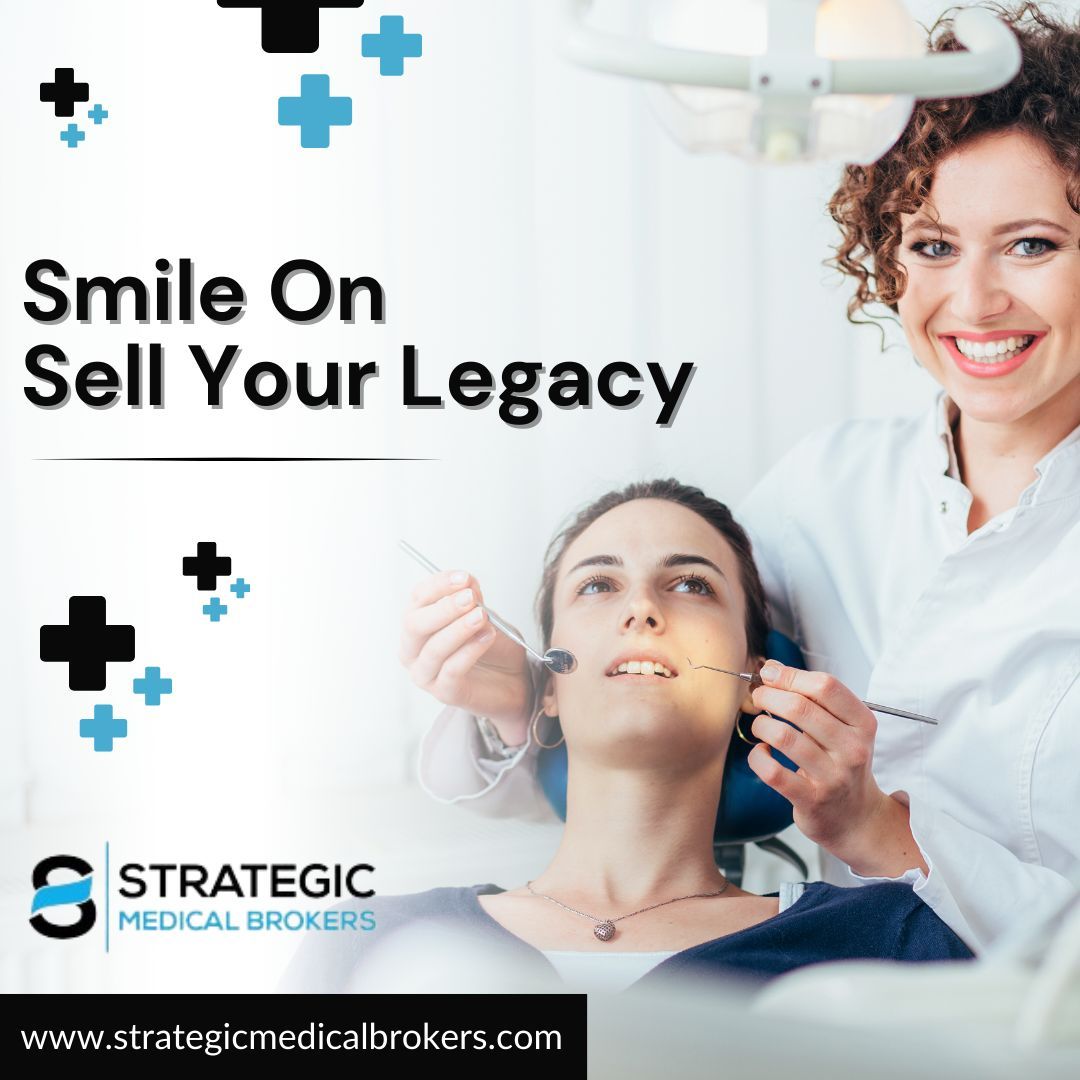 Your dental practice is more than just a business – it's your legacy. When it's time to sell, trust Strategic Medical Broker to protect that legacy and secure the best possible outcome for your future.
Visit us @ buff.ly/4a70JGV 
.
.
#DentalPractice #SellDental