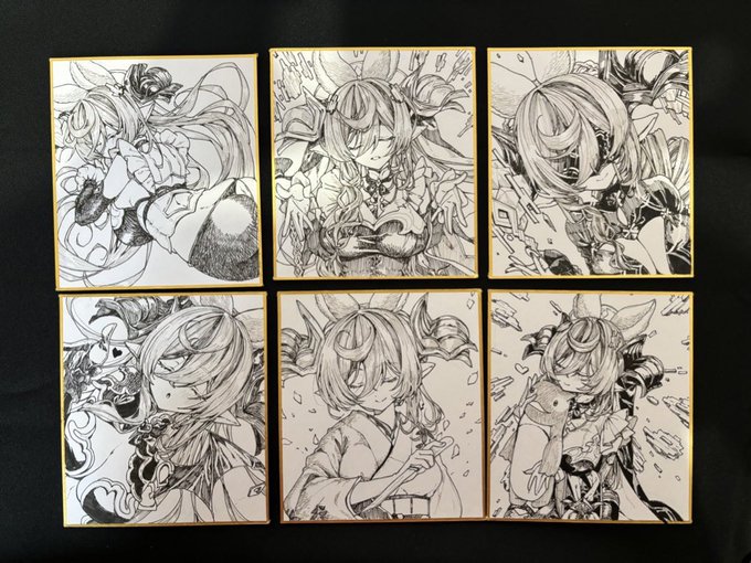 あのさ、、、
ビール代稼ぐのにGWに色紙書いてBOOTHに出しても良いかな…ビール一杯800円だから10杯分…… 