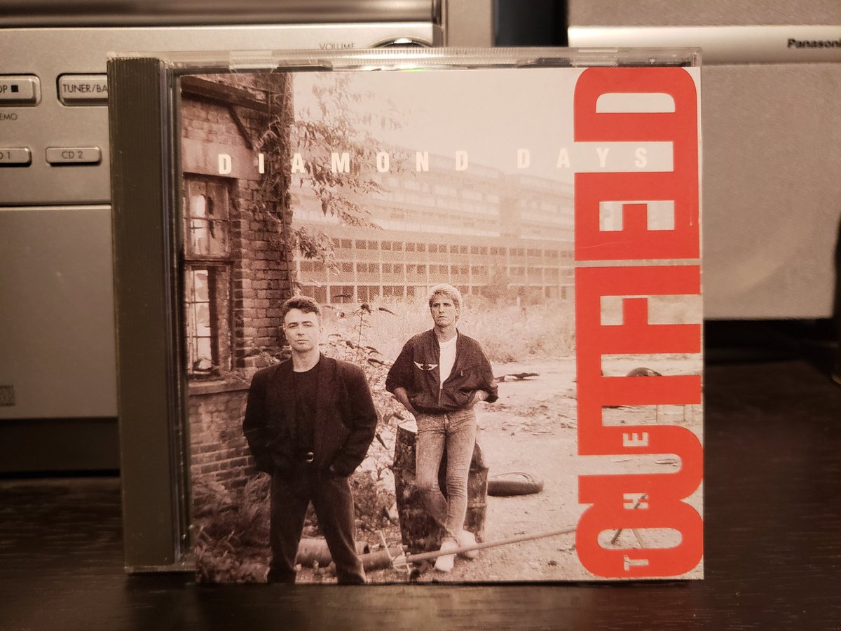 My CD Collection A-Z. 
The Outfield: Diamond Days. Their 4th studio album released October 30, 1990. The album reached 90 on Billboard Top 200 and the single For You reached 21 on Billboard Hot 100. What do you think of this album?

#poprock #powerpop