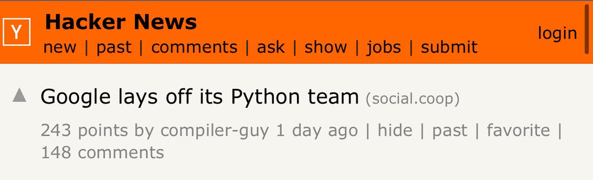 Can someone check on Google? Back to back layoffs of core teams: Flutter, Python.