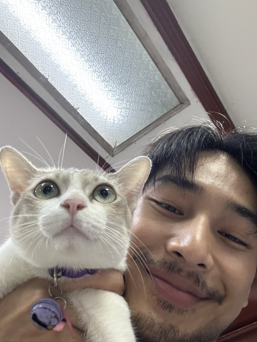 Miss You All~ ☺️ If you were a cat, I would hold you like this ☺️😆😘🥰 #apocolleagues