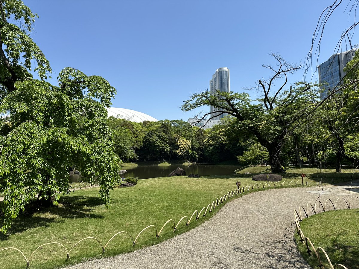 小石川後楽園をお散歩した