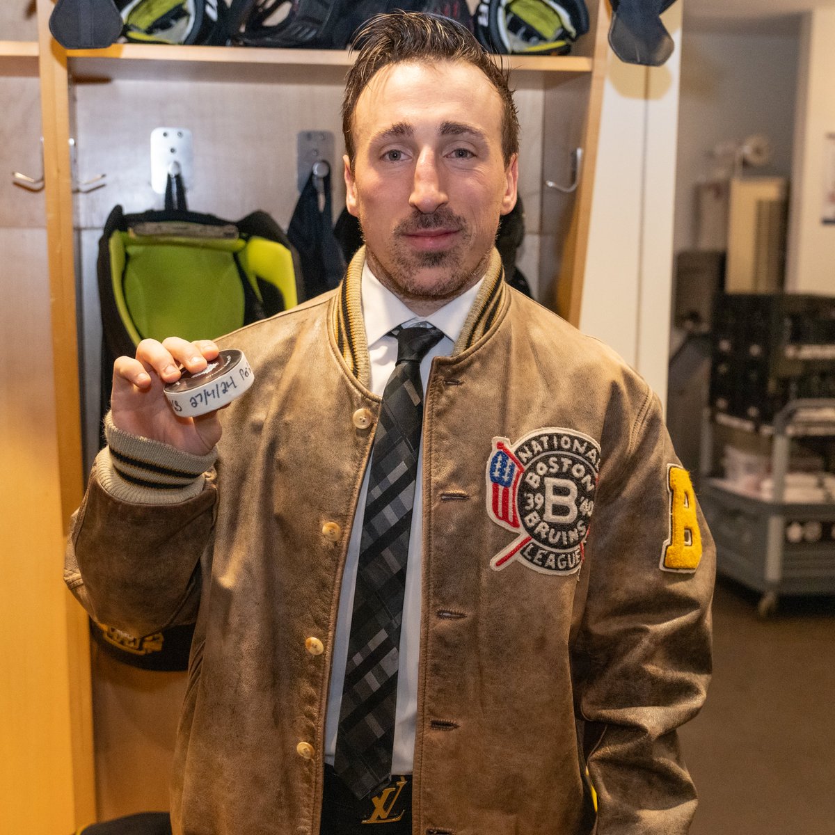 The jacket ✔️ 

The milestone puck ✔️ 

The Game 4 win ✔️