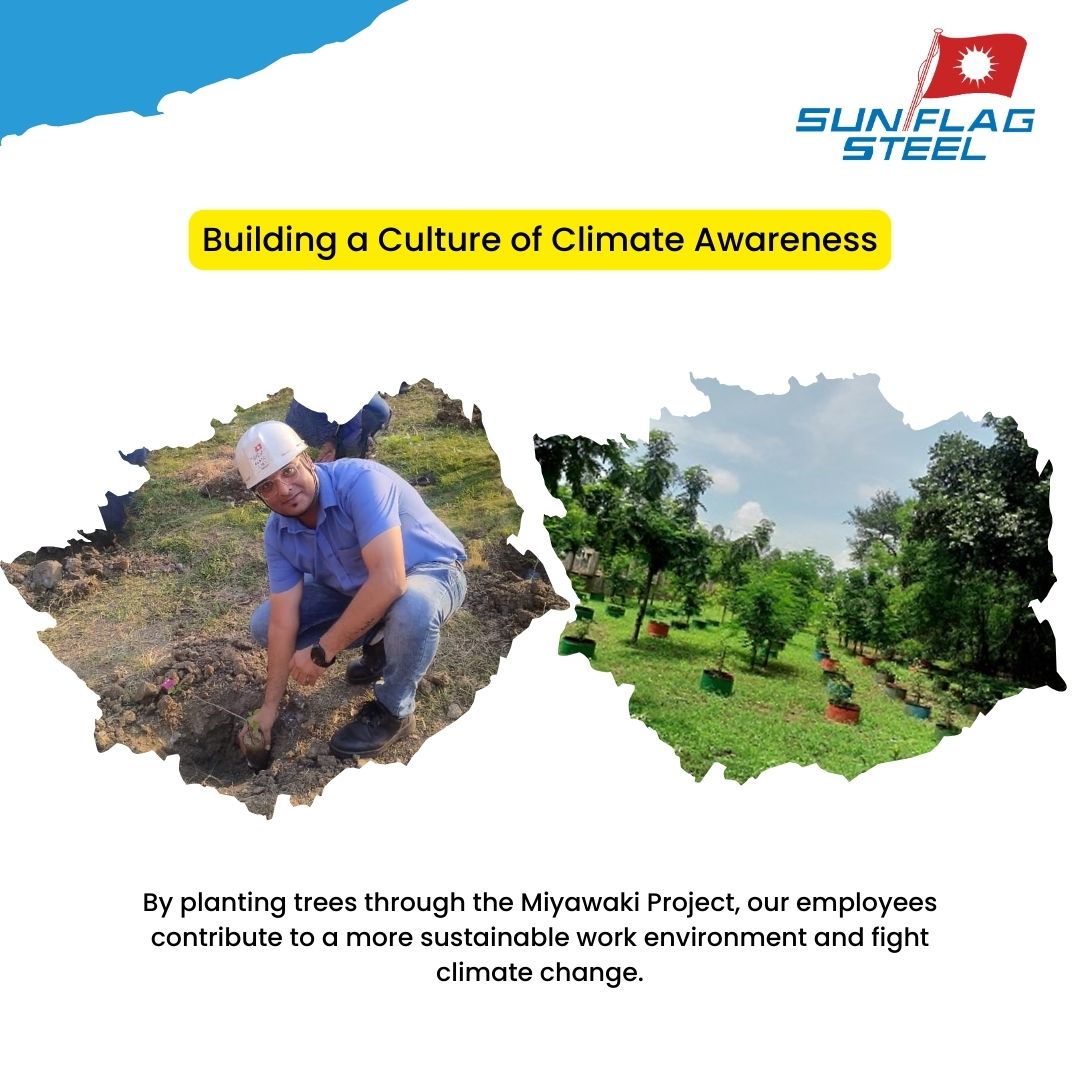 This #WorldDayForSafetyAndHealthAtWork, an annual day dedicated to promoting safety and well-being in workplaces around the globe, #SunflagSteel takes a stand for employee empowerment in the face of climate change. #SafetyFirst #SafetyCulture #OccupationalSafety #WorkplaceSafety