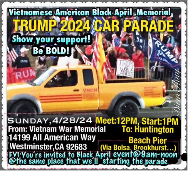 Westminster, California 
This Sunday, April 28th 👇