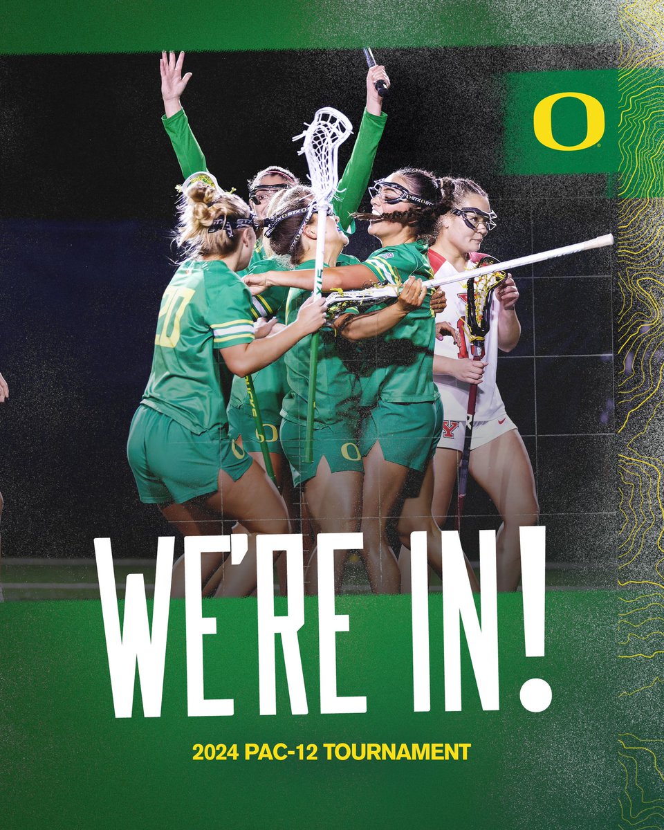 See you next week! The Ducks earn the fifth seed in this year’s Pac-12 Tournament and will take on Arizona State on Wednesday at 4:30 p.m. PT. #GoDucks