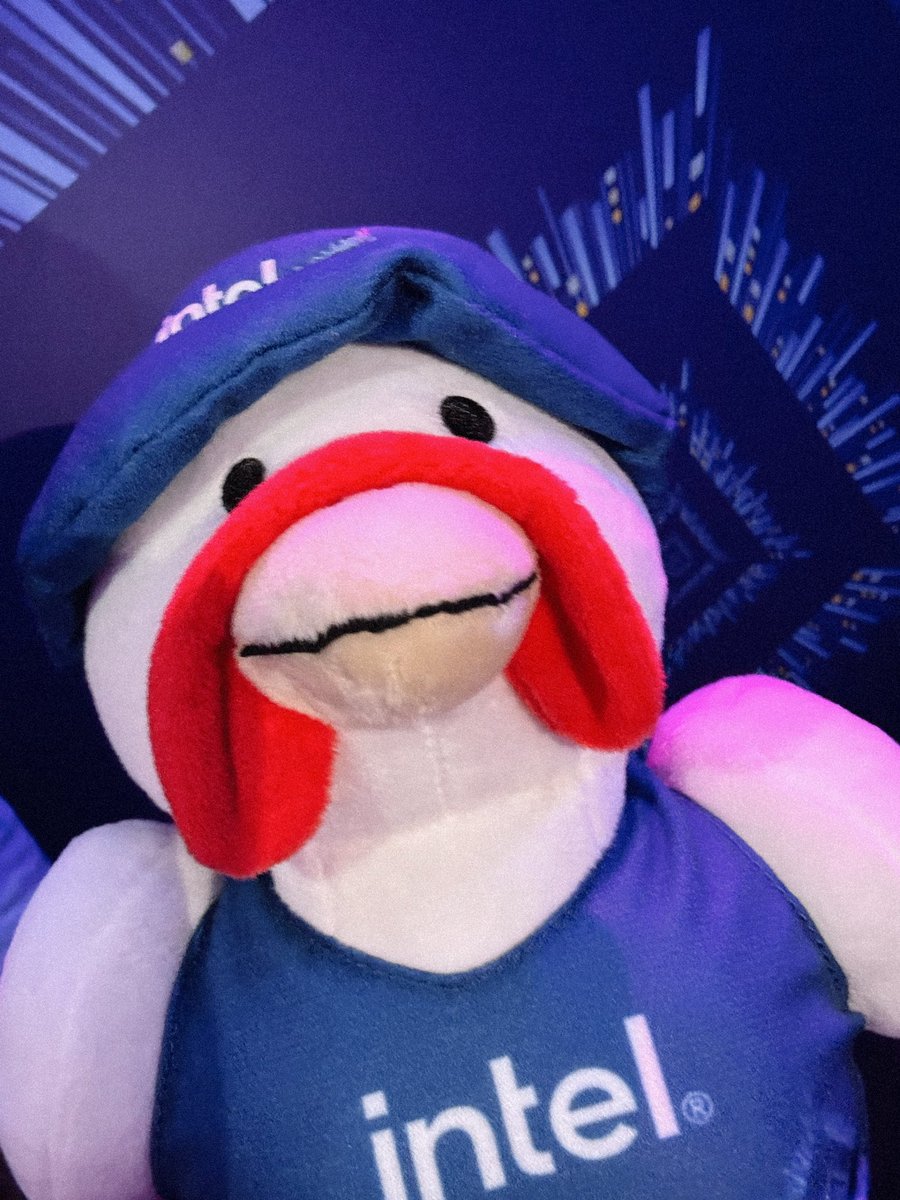 Keen for some free @IntelANZ merch?🐓

Pop down to the booth at @dreamhackau before the end of the day to possibly take some home!! 💙

#IntelDH2024 #dhmelbourne #ad