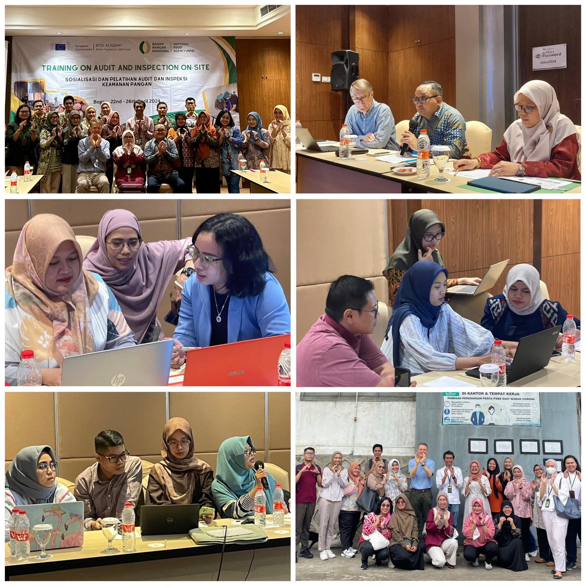 EU senior expert in food safety Michael Flüh provided training on 22-26 April in Bogor to Indonesian food safety and laboratory experts to improve capacity in sampling of nutmeg & testing of mycotoxins. 🇪🇺🤝🇮🇩 Working together for better health & food safety 👍